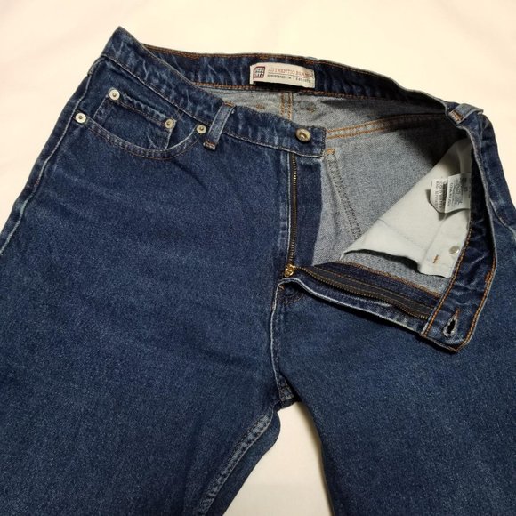 Faded Glory Dark Wash High Rise Bootcut Jeans - Picture 4 of 8